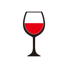 wine glass icon vector illustration