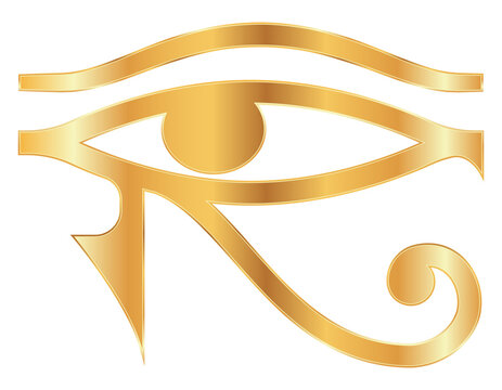 eye of horus symbol of ancient egypt vector illustration