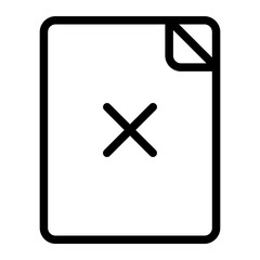 Obraz premium file line icon