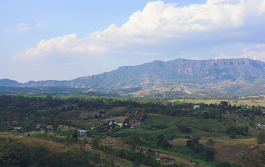 Khao Kho, a mountainous landscape surrounding Thailand.