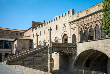 Fototapeta premium Viterbo the city of the popes