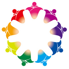 地球　多様性　ダイバーシティのイラスト