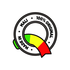 MADE IN MALI MODERN BADGE