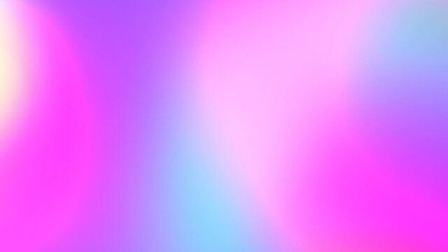 Holographic pastel gradient. Light soft pink purple very peri teal colors transitions. Multicolored background