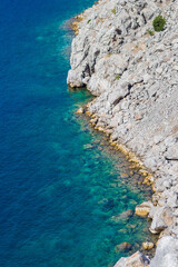 Turquoise Sea and Rocks
