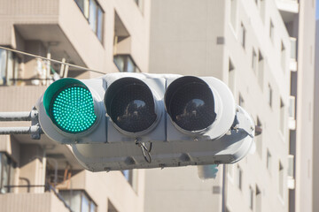 青信号 信号機 