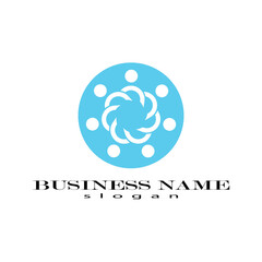 Community poeple,teamwork,network and social icon