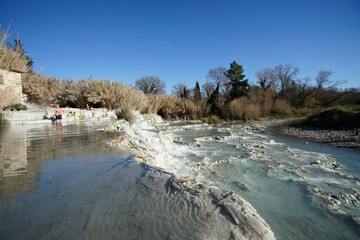 SATURNIA TERME NATURALI cascate 
natural spa 