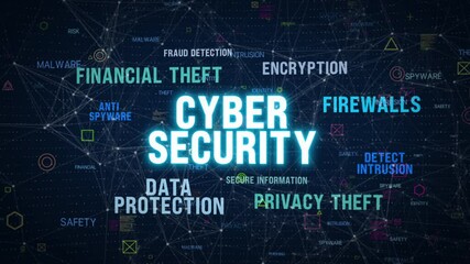 online cyber security services concept