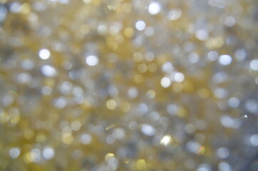 Festive background. Color background with bokeh. Blurred background. Abstraction circles.