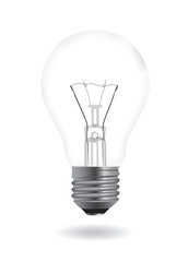 Bulb realistic illustration