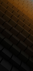 black and white cubes