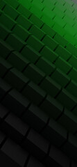 green background