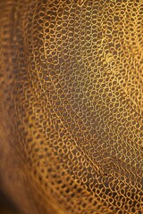 Abstract art metallic lamp