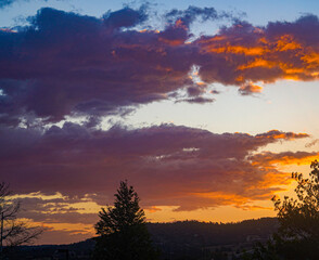 Sunrise at Alamosa, Colorado