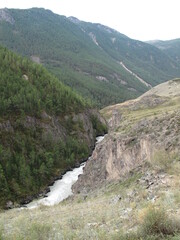 Beautiful landscape of Altay region, Russia
