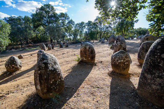 PORTUGAL ALENTEJO EVORA CROMLECH