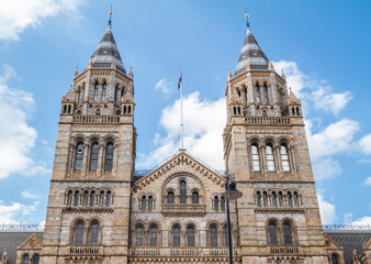 Fototapeta na wymiar Natural History Museum in South Kensington, London, England, United Kingdom.