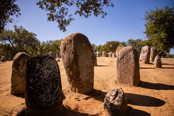 PORTUGAL ALENTEJO EVORA CROMLECH