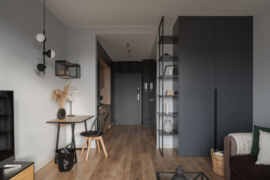 Stylish micro apartment for one