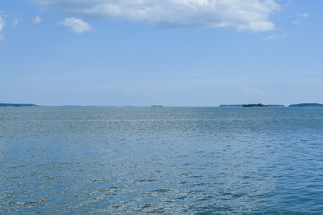 Obraz premium Scenery in the archipelago of Finland in summer