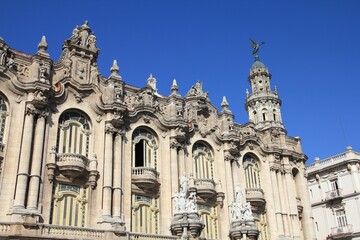 Fototapeta na wymiar Havana landmarks - Great Theatre