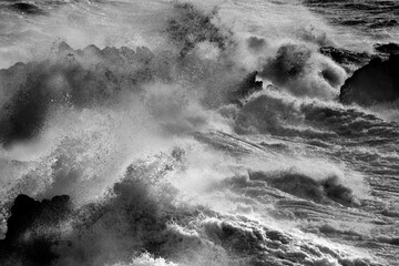 tempete en mer