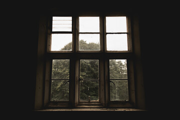 Old window in the old house