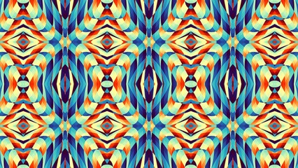 Digital fractal pattern. Abstract background.