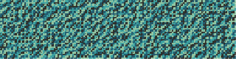 Fototapeta premium Abstract Geometric Pattern generative computational art illustration