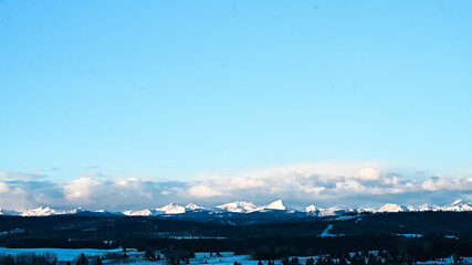 Mountains in Alberta Canada