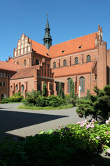 Fototapeta premium Cathedral Basilica of the Assumption of the Blessed Virgin Mary in Pelplin, Poland, Europe