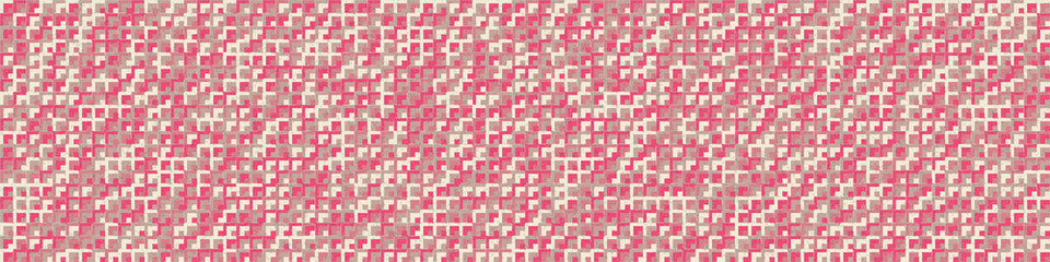 Fototapeta premium Abstract Geometric Pattern generative computational art illustration