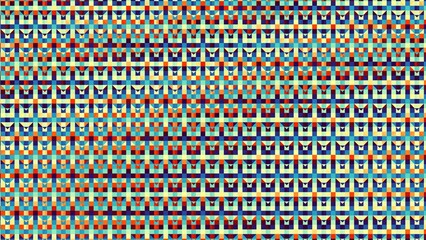 Digital fractal pattern. Abstract background.