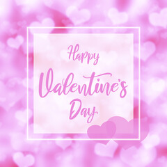 Happy Valentines Day holiday background