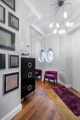 Stylish domestic corridor