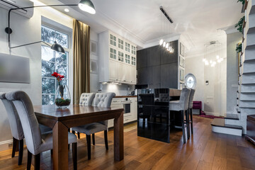 Stylish domestic kitchen