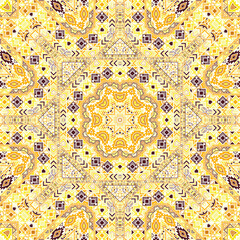 Abstract seamless pattern with geometric elements structure.