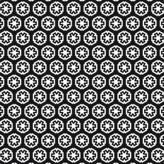 seamless monochrome pattern