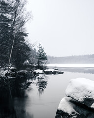 Winter lake