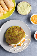 mesa de comida venezolana