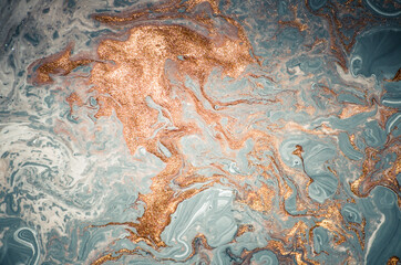 Traditional Ottoman Turkish marbling art. Natural Luxury. EBRU- Ancient oriental drawing technique. Extra special and luxurious- ORIENTAL ART. Ripples of agate.