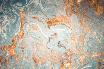 Traditional Ottoman Turkish marbling art. Natural Luxury. EBRU- Ancient oriental drawing technique. Extra special and luxurious- ORIENTAL ART. Ripples of agate.