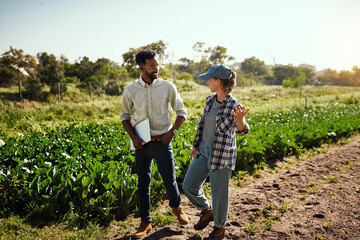 They're happy with life on the farm