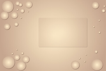 abstract background with bubbles