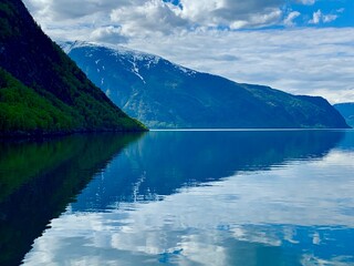 Fototapeta na wymiar Norwegian fjord
