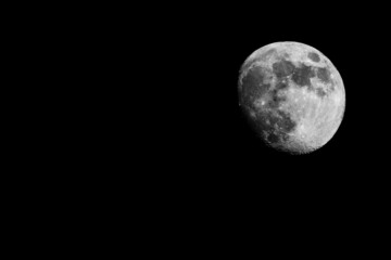 Mond, Vollmond, Nacht, komplett, dark, Mondlicht