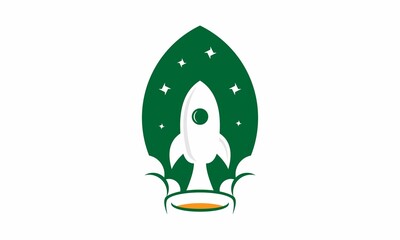 Rocket Logo Design Template