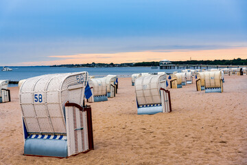 Chairs on the beach 