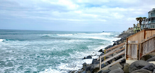 ocean view high tide 